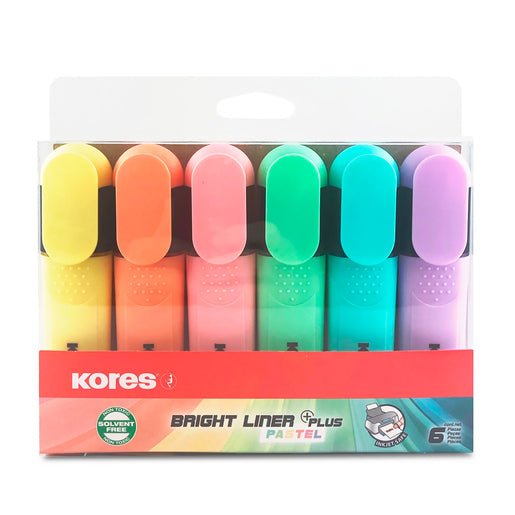 MARCATEXTO KORES CUADRADOS PLUS PASTEL SURTIDO