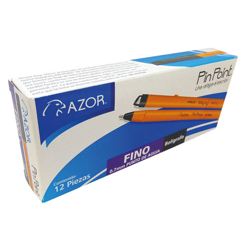 BOLIGRAFO AZOR PIN POINT 0.7MM